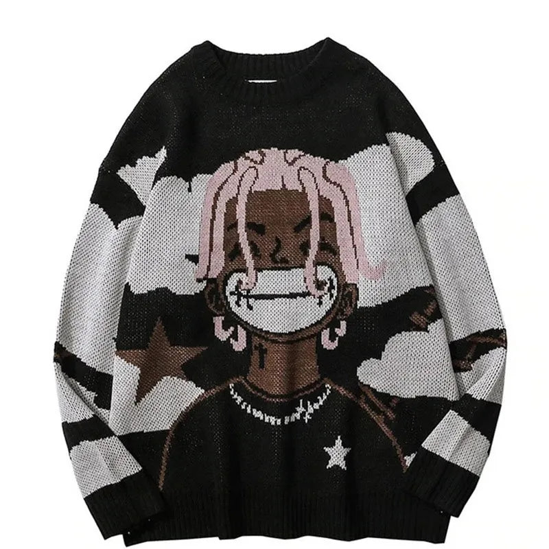 Buzo hombre hilo estilo Rap Afro pelo
